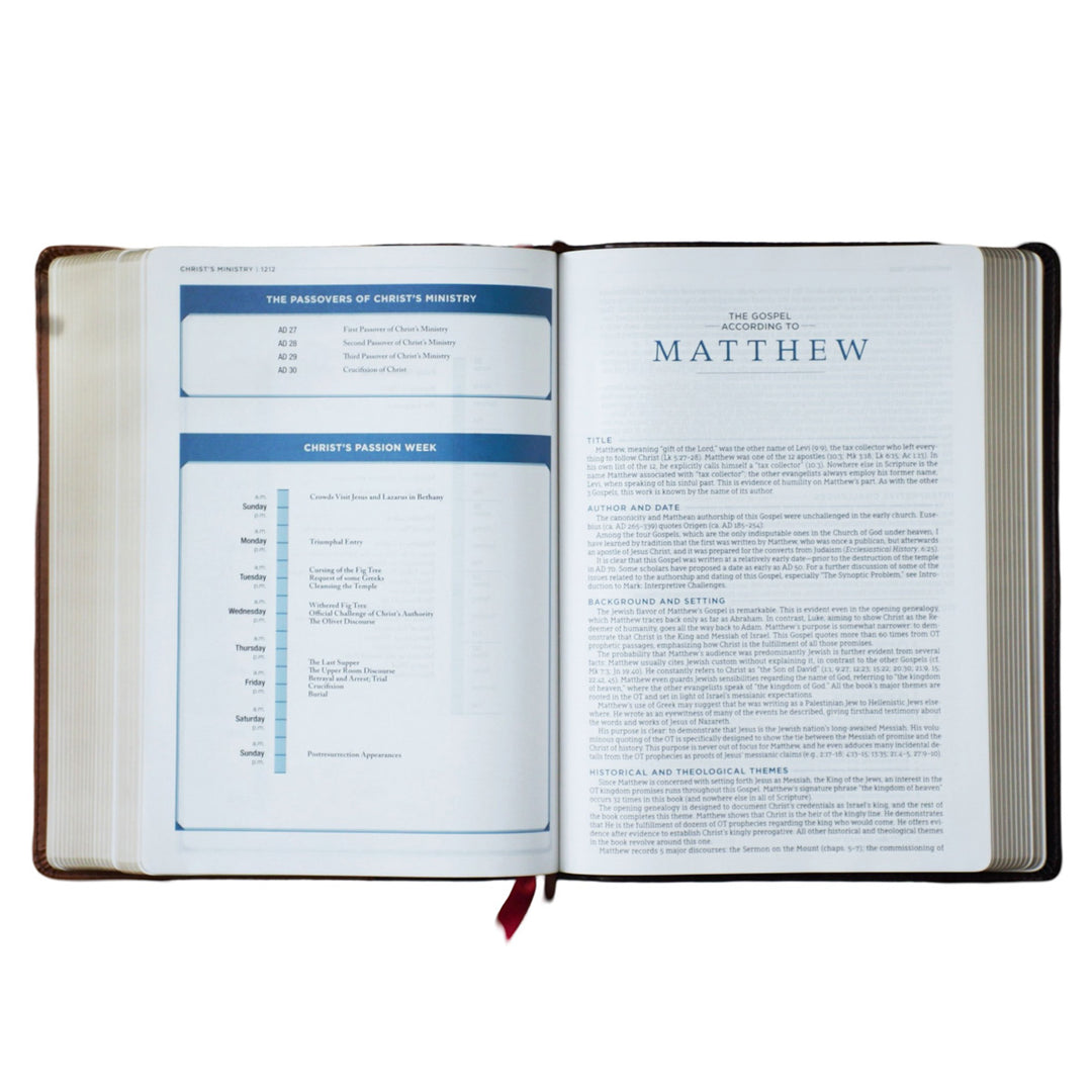 LSB Hardcover MacArthur Study Bible 2nd Edition Comfort Print