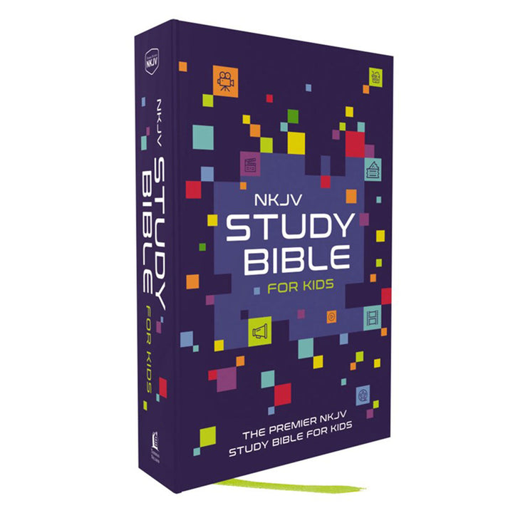 NKJV Hardcover Study Bible for Kids