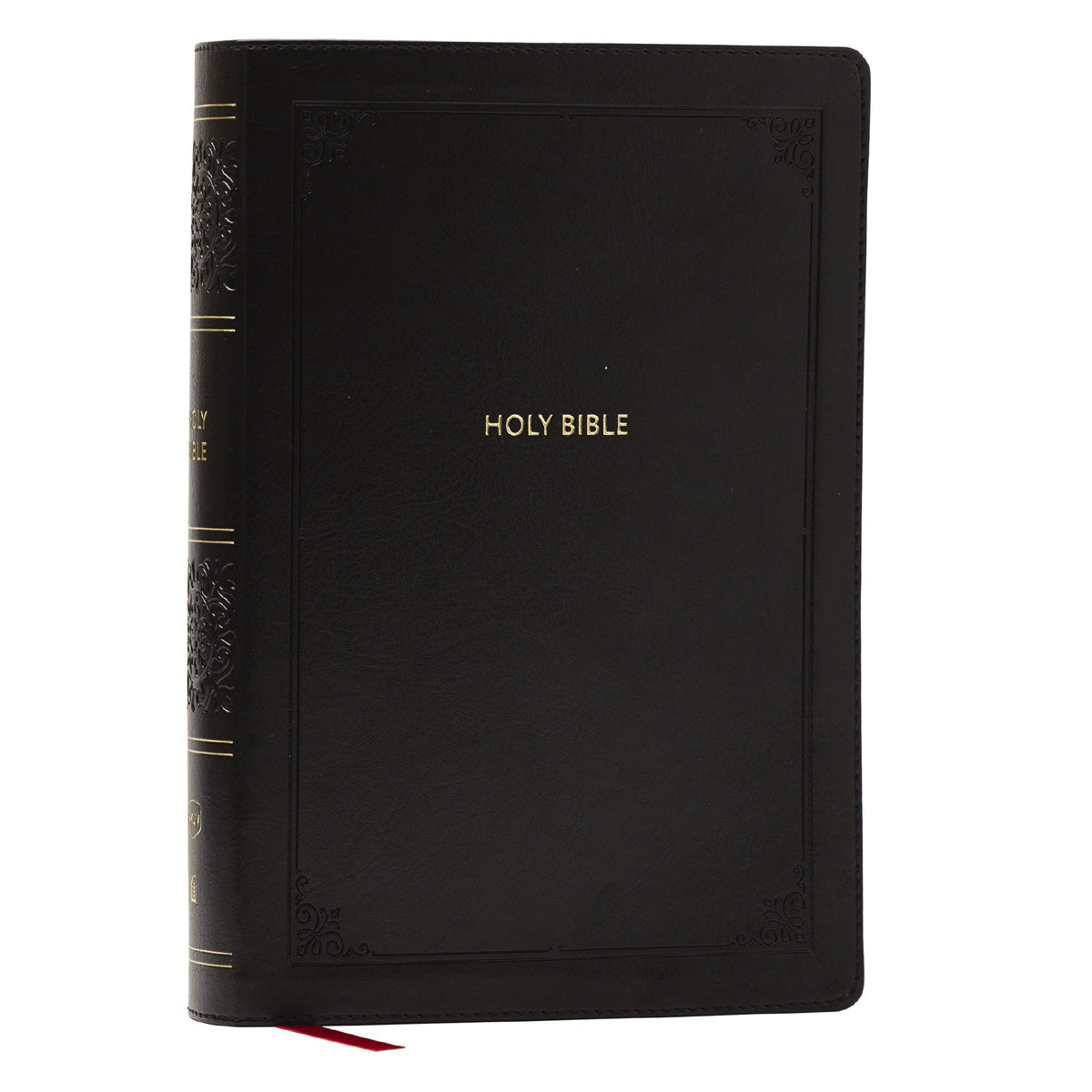 NKJV Black Imitation Leather End-of-Verse Reference Bible Comfort Giant Print