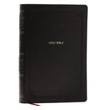 NKJV Black Imitation Leather End-of-Verse Reference Bible Comfort Giant Print