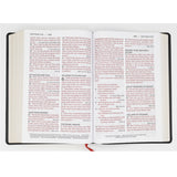 NKJV Black Imitation Leather End-of-Verse Reference Bible Comfort Giant Print