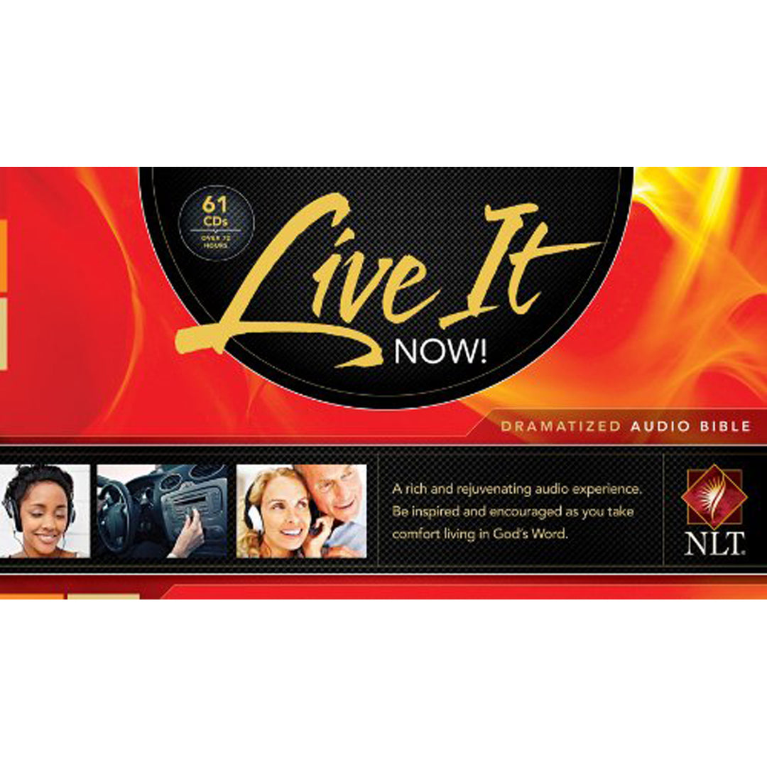 NLT Live It Now Dramatized (61 CD's)(Audio Bible)