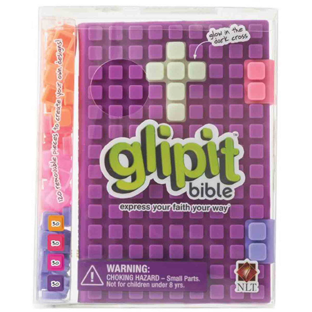 NLT Glipit Bible Purple (Flexcover)