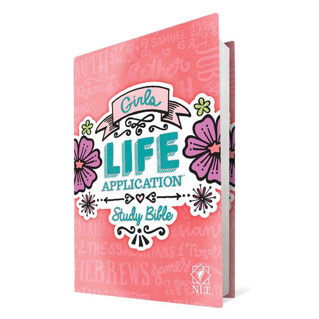 NLT Girls Life Application Study Bible (Hardcover)