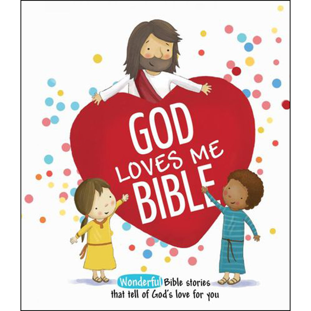 God Loves Me Bible (Board Book)