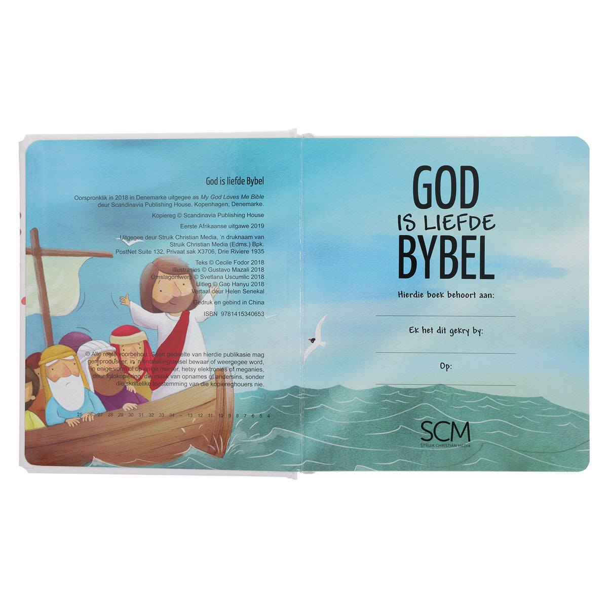 God Is Liefde Bybel (Kartonboekie)