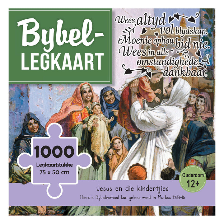 Jesus En Die Kindertjies (1000 Pieces)(Cardboard Puzzle)