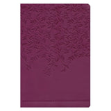 NKJV Purple Imitation Leather Women of Faith Devotional Bible