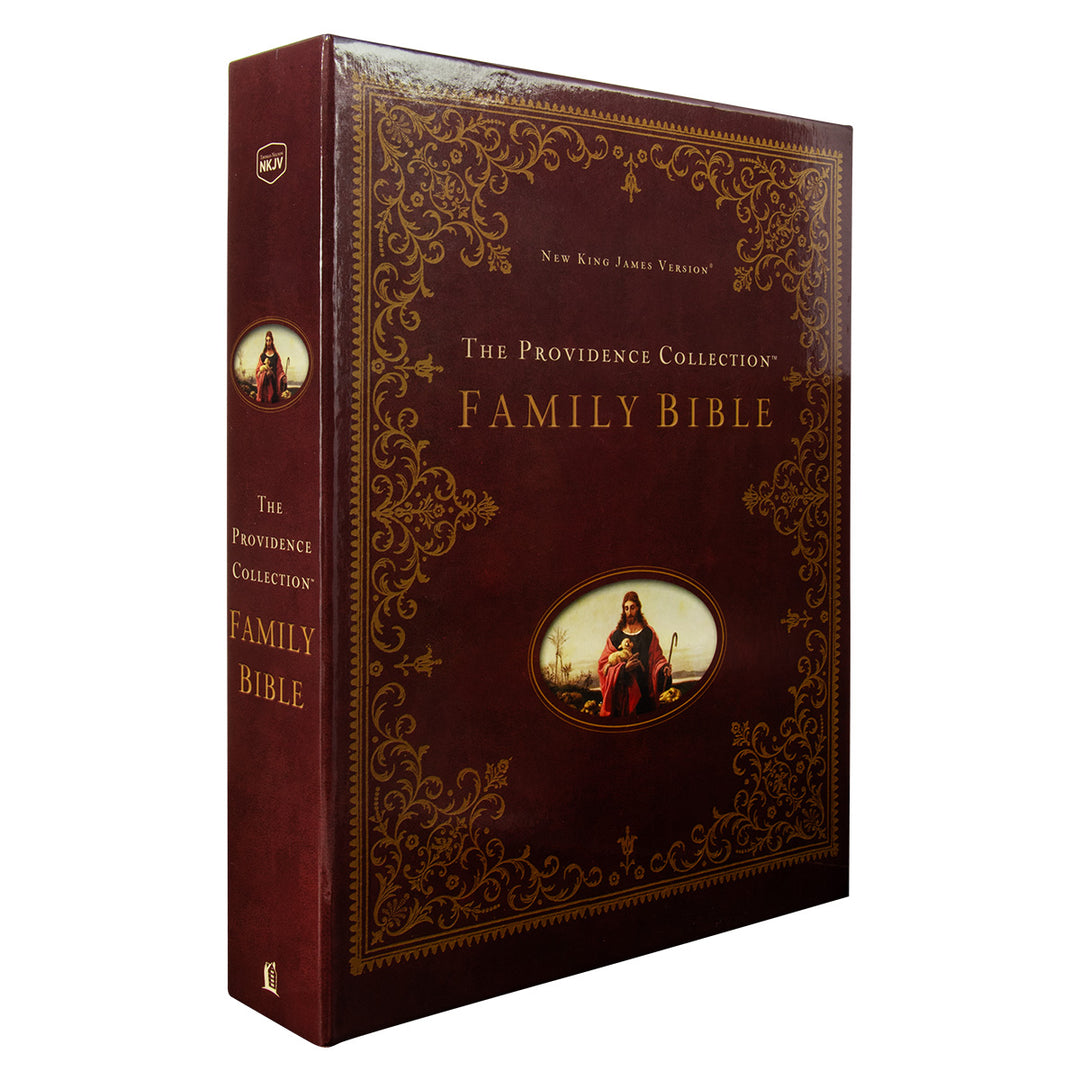 NKJV Providence Collection Family Bible Red Letter (Hardcover)