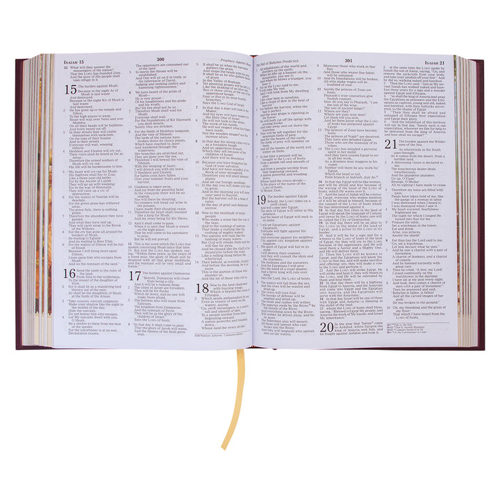 NKJV Providence Collection Family Bible Red Letter (Hardcover)
