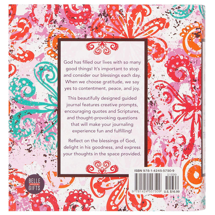 He Fills My Life With Good Things Guided Journal (Hardcover)