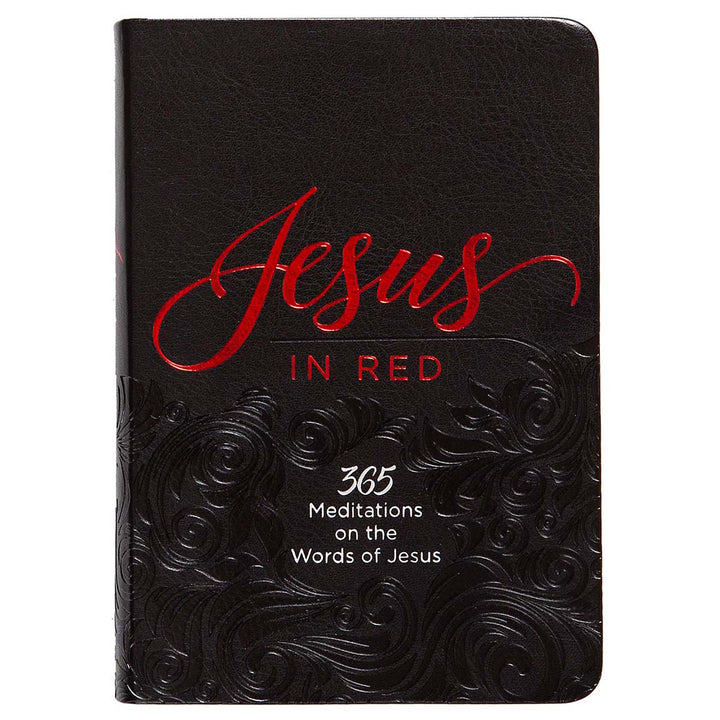 Jesus In Red 365 Meditations On The Words Of Jesus (Imitation Leather)
