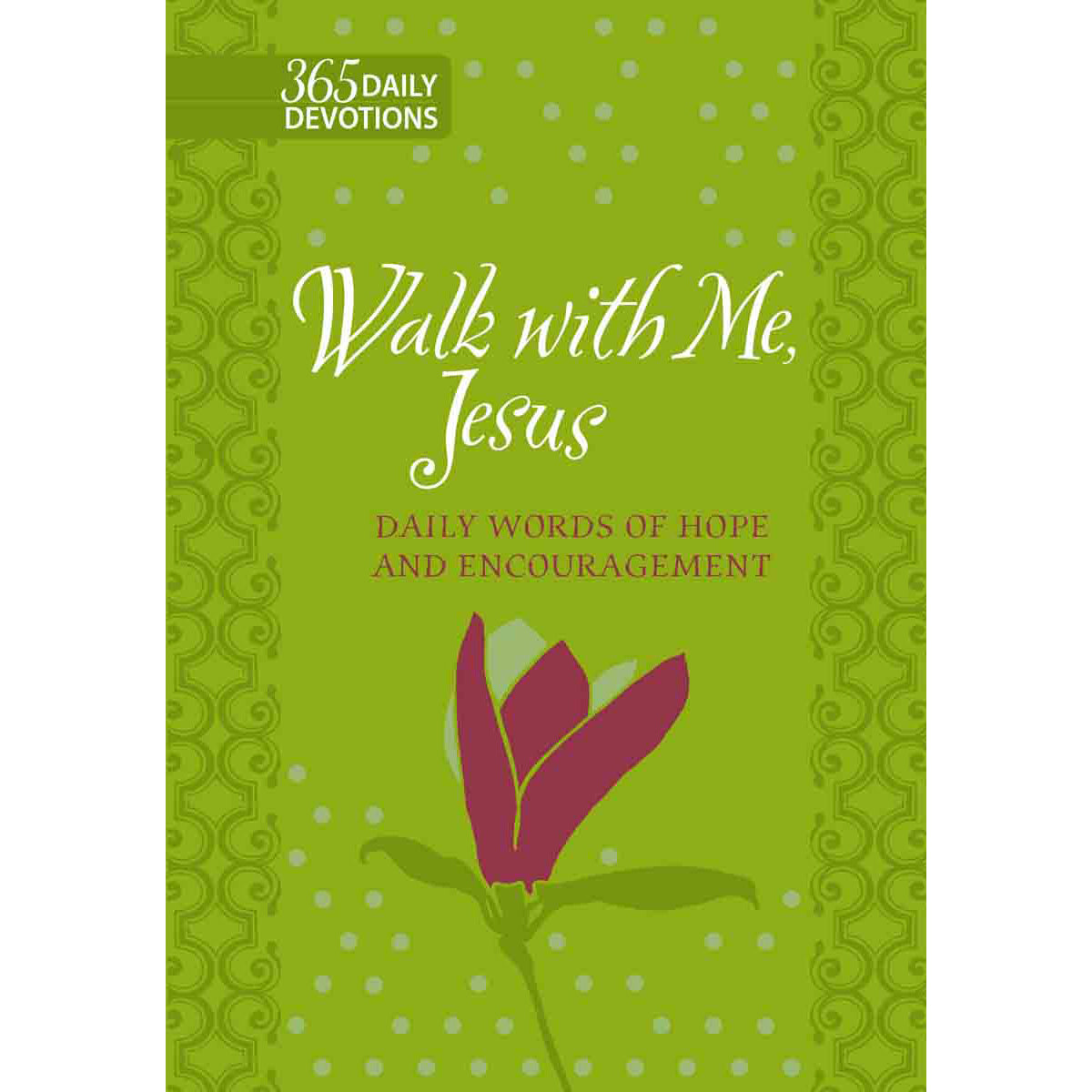 Walk With Me Jesus: 365 Daily Devotions Gift Edition (Imitation Leather)