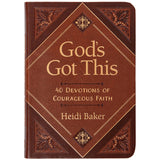 God's Got This: 40 Devotions Of Courageous Faith (Imitation Leather)