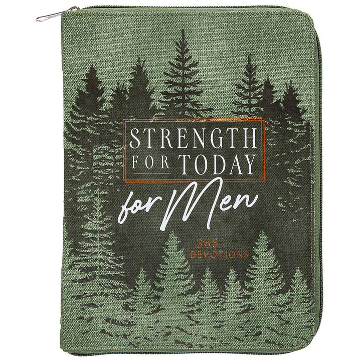 Strength For Today For Men: 365 Daily Devotions Zip (Imitation Leather)