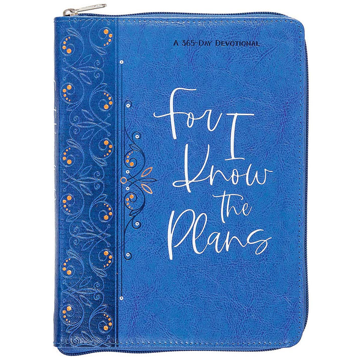 For I Know The Plans: A 365-Day Devotional (Ziparound Devotionals)(Imitation Leather With Zip)
