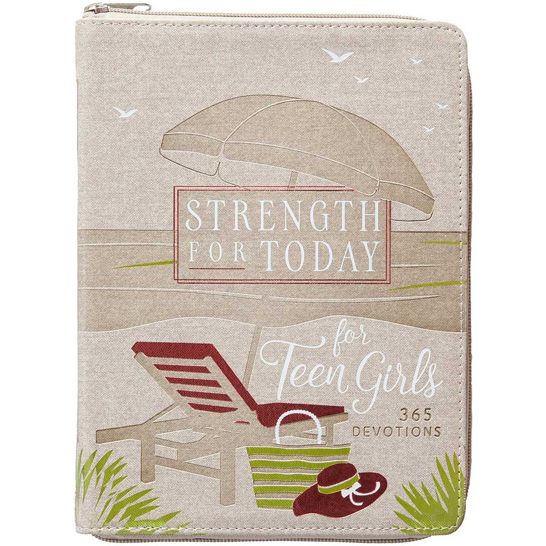 Strength For Today For Teen Girls: 365 Devotions (Ziparound Devotionals)(Imitation Leather)