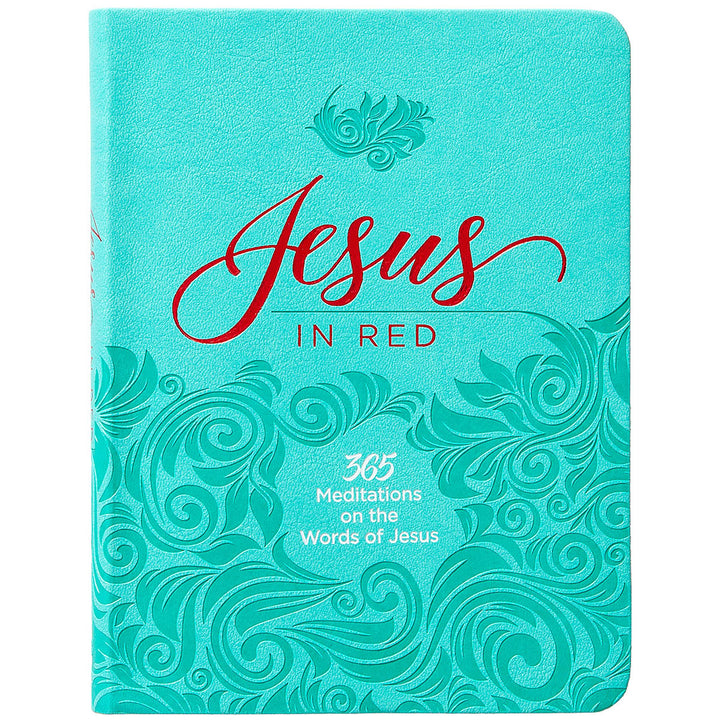 Jesus In Red: 365 Meditations On The Words Of Jesus (Imitation Leather)