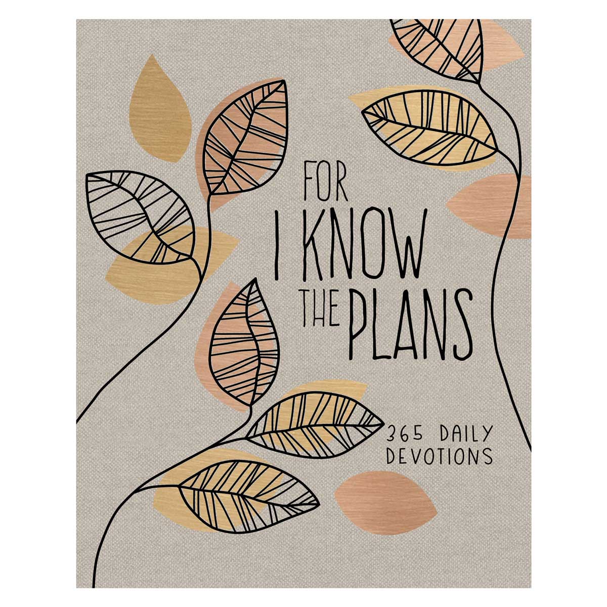 For I Know The Plans: 365 Daily Devotions (Imitation Leather)
