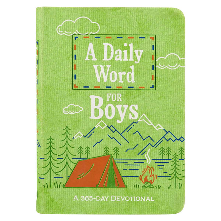 A Daily Word For Boys 365-Day Devotional (Imitation Leather)