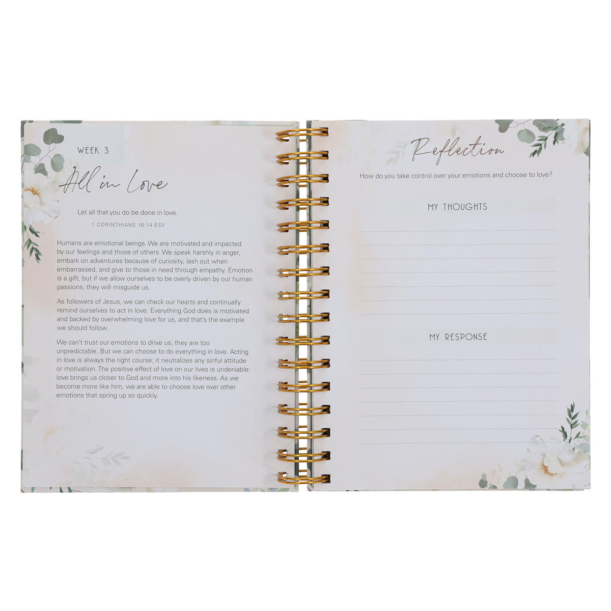 Be Still and Know: 52-Week Devotional Journal for Women (Spiral-Bound)
