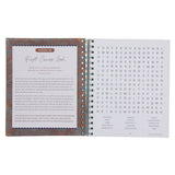 Bible Word Search Devotional: 100 Days of Wisdom from the Book of Proverbs Large Print SB