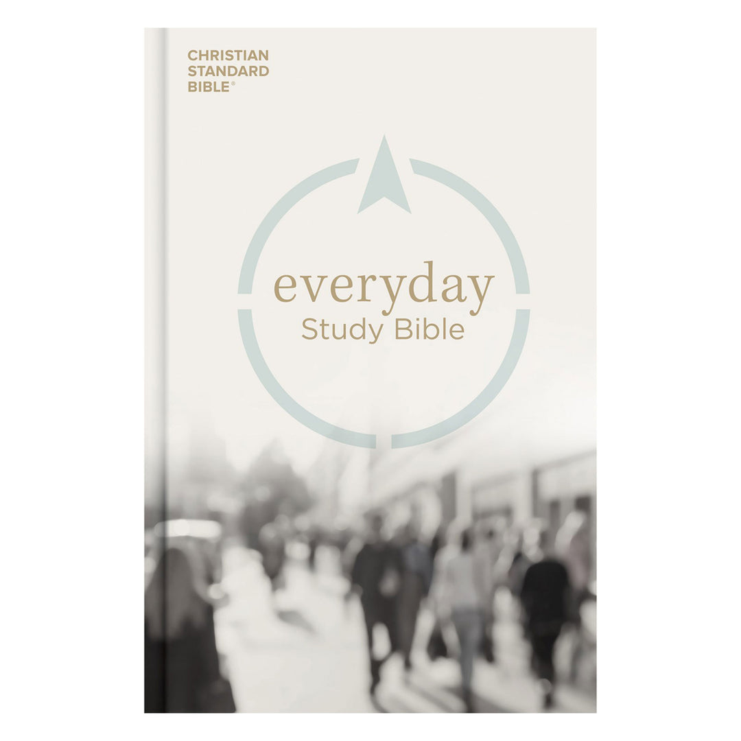 CSB White Hardcover Everyday Study Bible