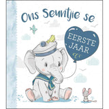 Ons Seuntjie Se Eerste Jaar (Sponsgevulde Hardeband)