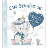 Ons Seuntjie Se Eerste Jaar (Sponsgevulde Hardeband)