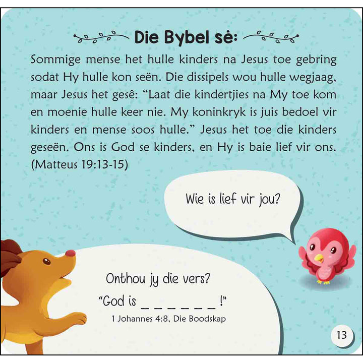 My Eerste Bybel Met Onthou-Verse Flitskaarte (Kaartjies)