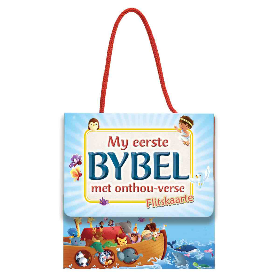 My Eerste Bybel Met Onthou-Verse Flitskaarte (Kaartjies)