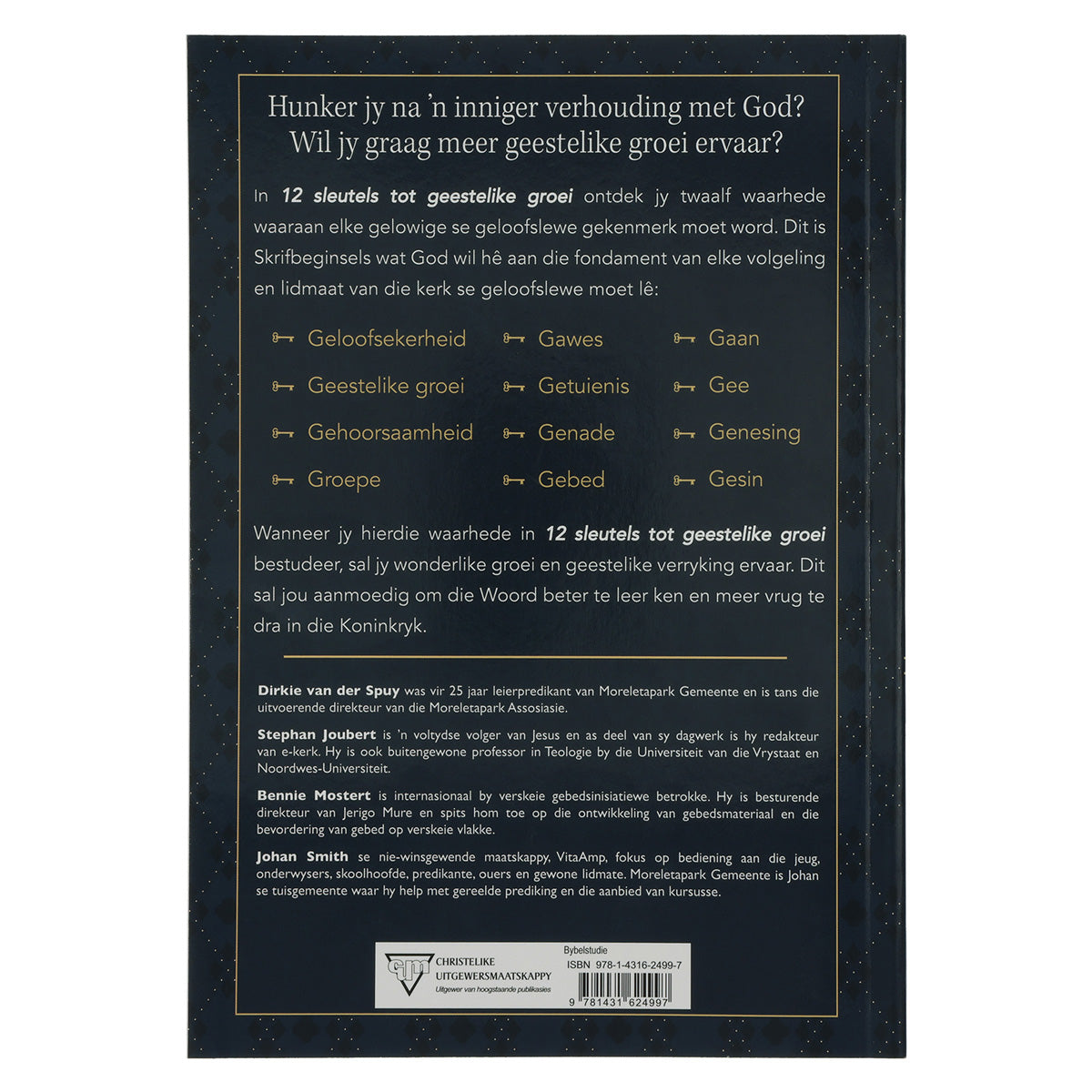 12 Sleutels Tot Geestelike Groei (36 Bybelstudies Vir Kleingroepe)