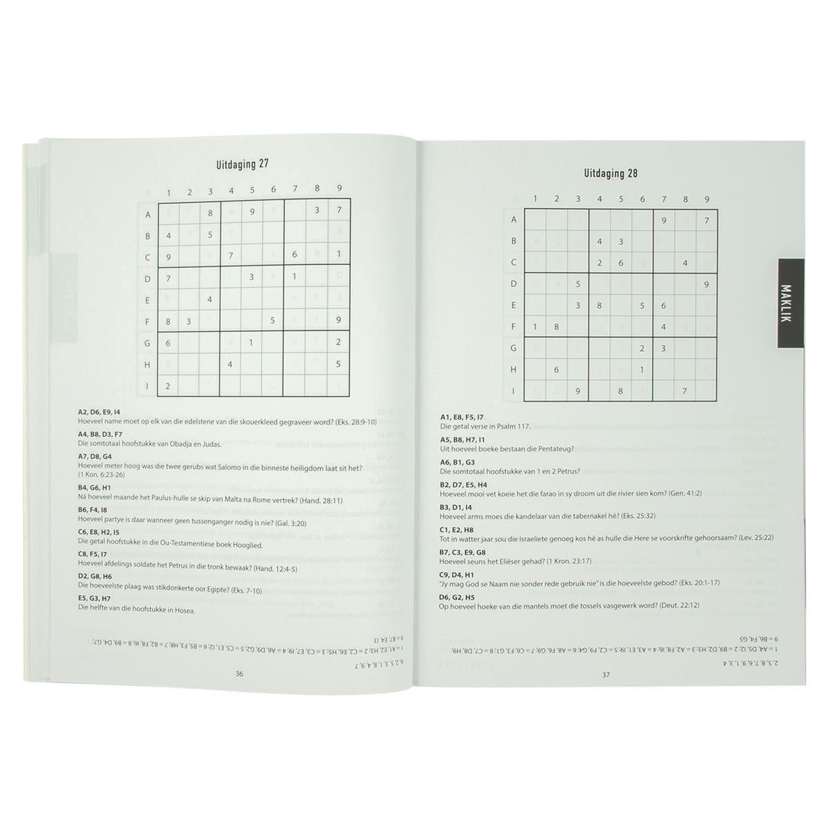 Bybel Sudoku (Sagteband)