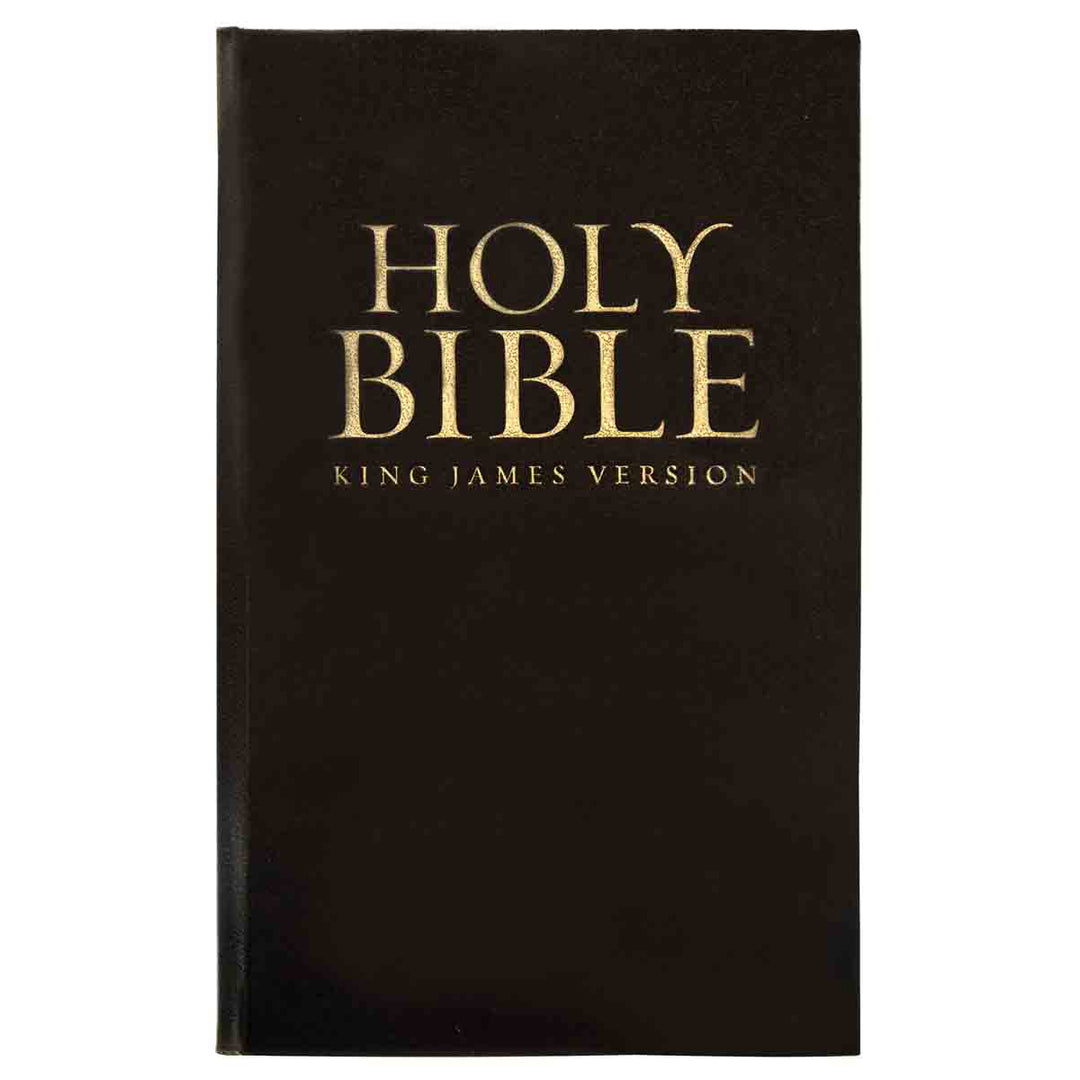 KJV Black Hardcover Standard Bible