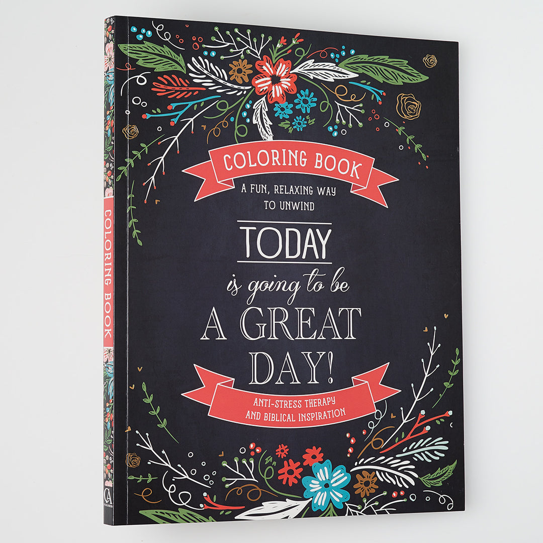 Today Is Going To Be A Great Day Coloring Book (Paperback)