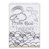 Inspirational Coloring Book For Girls (Wirebound)