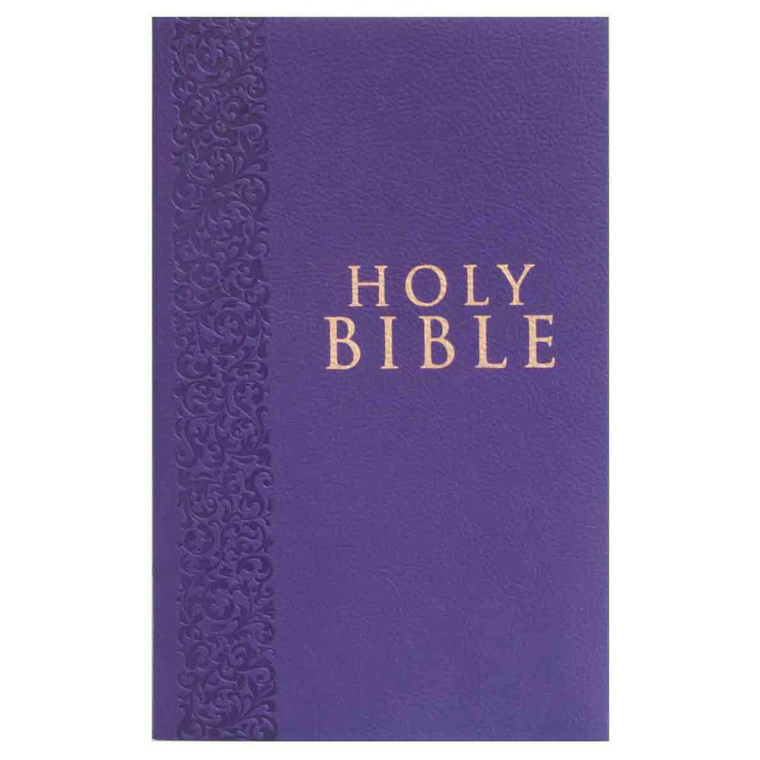 KJV Purple Faux Leather Gift Edition Bible