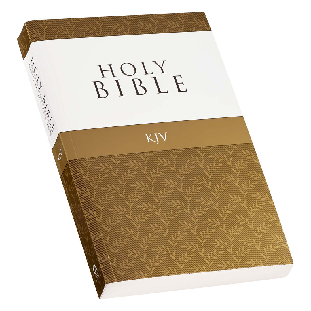 KJV Gold Paperback Gift Edition Bible