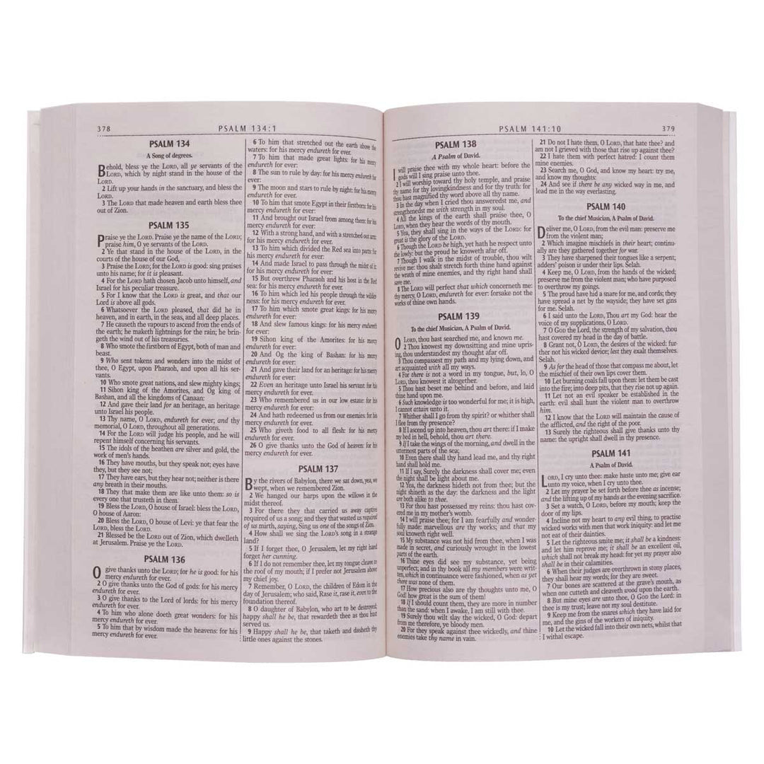 KJV Gold Paperback Gift Edition Bible