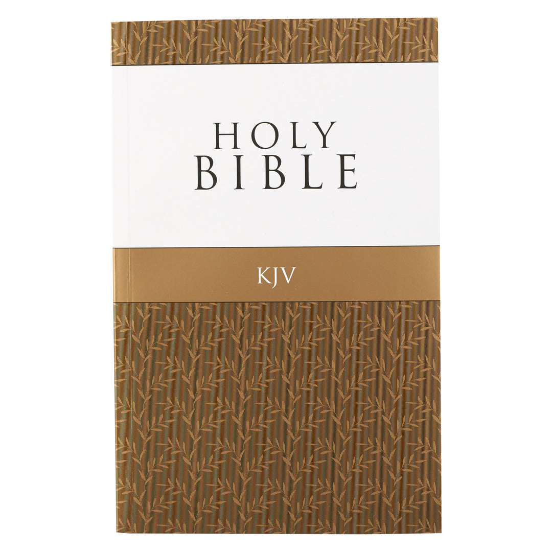 KJV Gold Paperback Gift Edition Bible