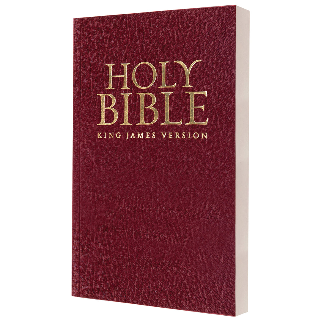 KJV Burgundy Faux Leather Gift Edition Bible