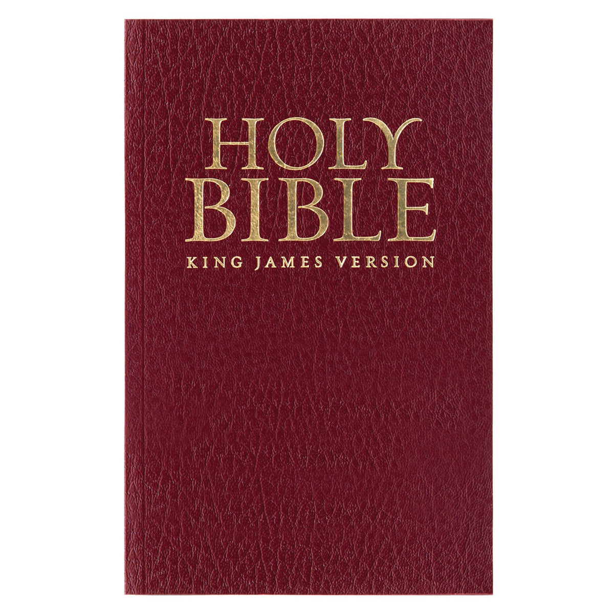 KJV Burgundy Faux Leather Gift Edition Bible