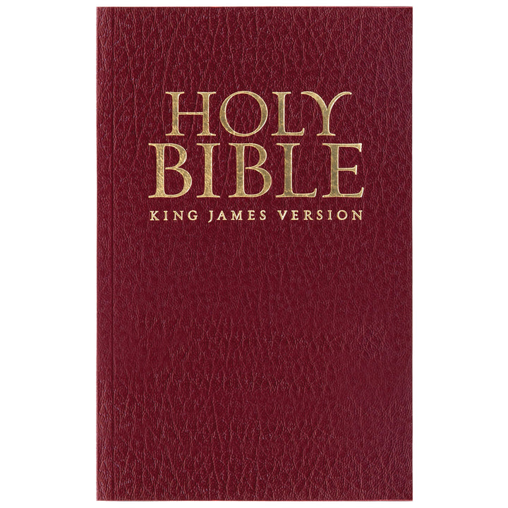 KJV Burgundy Faux Leather Gift Edition Bible