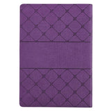 KJV Purple Faux Leather Super Giant Print Bible Red Letter