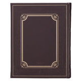 KJV Brown Faux Leather Family Bible