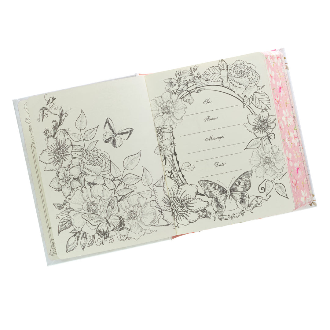 KJV Flower Garland Hardcover My Promise Bible