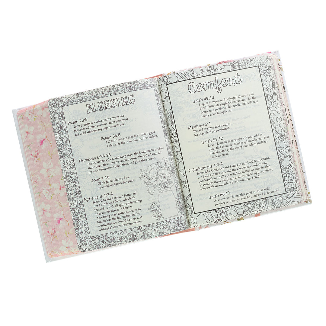 KJV Flower Garland Hardcover My Promise Bible