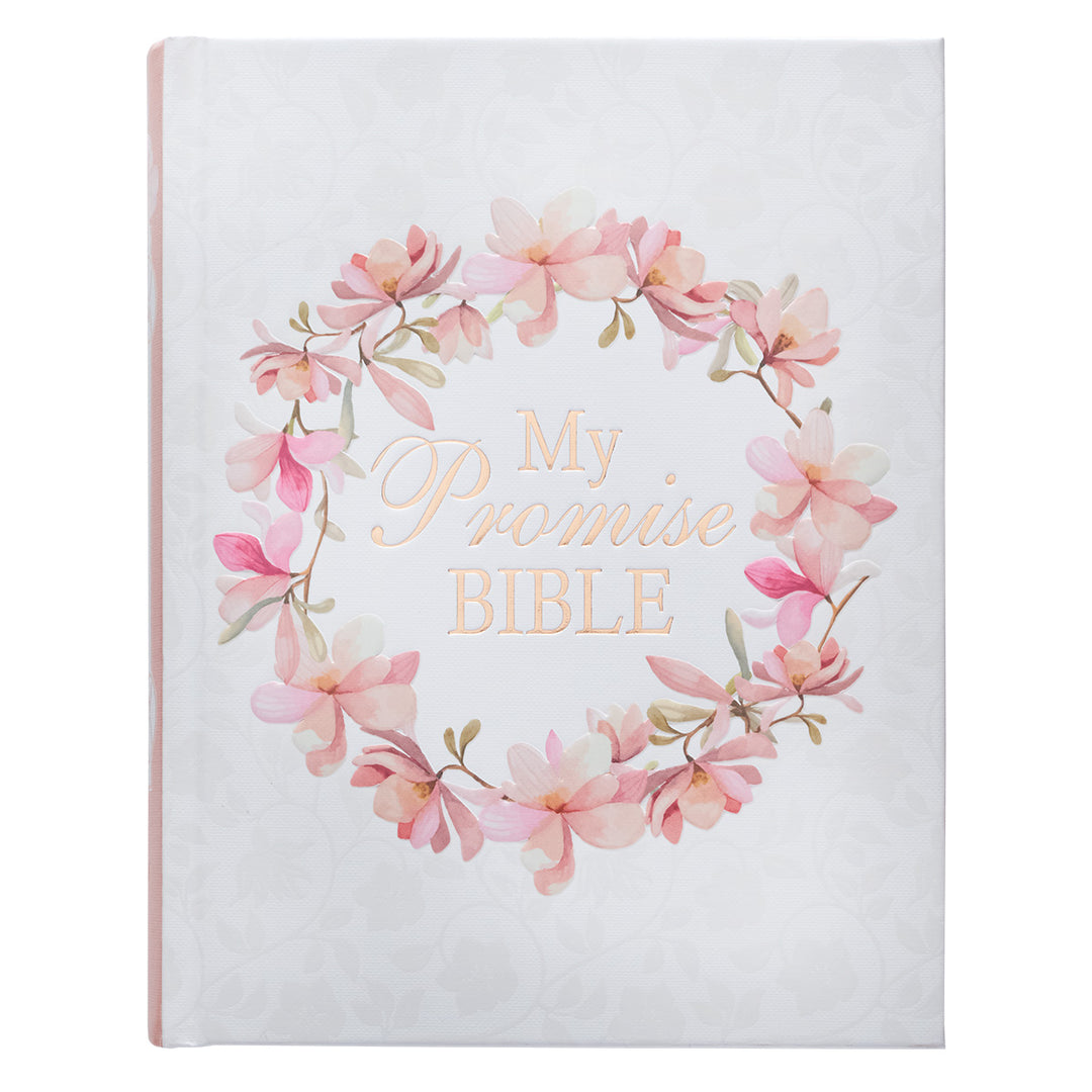 KJV Flower Garland Hardcover My Promise Bible