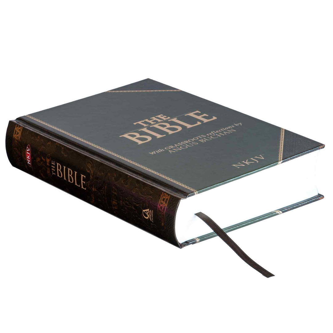 NKJV The Bible With Grassroots Reflections Hardcover