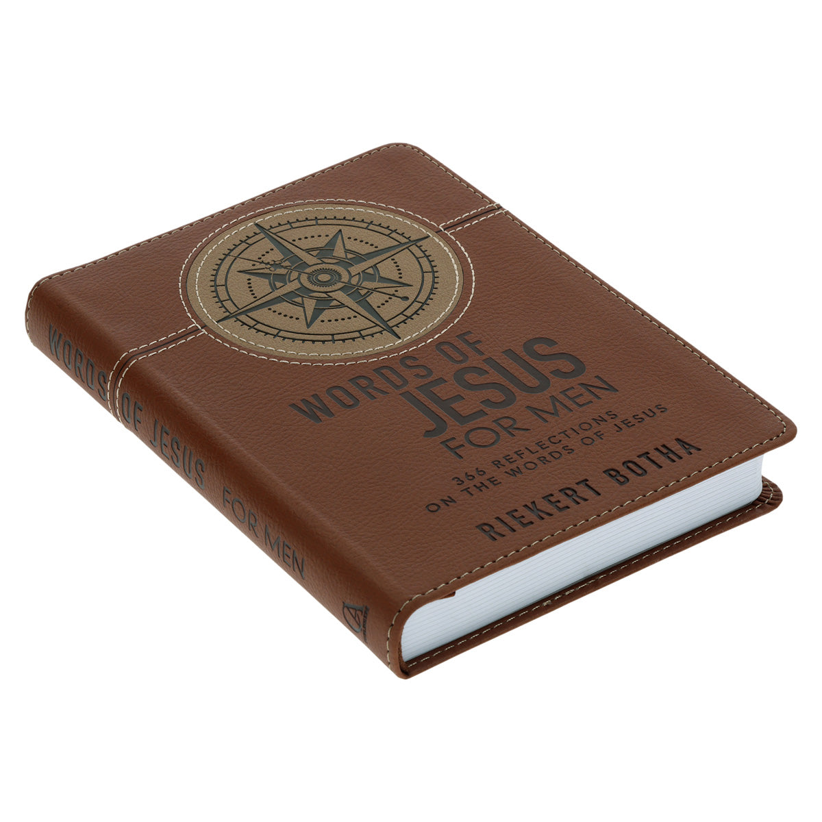 Words of Jesus for Men: 366 Reflections on the Words of Jesus (Faux Leather)